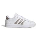 Tênis Adidas Grand Court Cloudfoam Feminino Cor: Branco E Bronze - Tamanho: 38