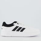 Tênis Adidas Hoops Classic EL Infantil Branco e Preto