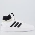 Tênis Adidas Hoops Mid Classic Branco e Preto
