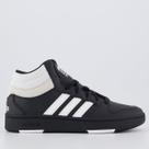 Tênis Adidas Hoops Mid Classic Preto e Branco
