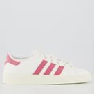 Tênis Adidas Jump Hook Low Feminino Branco e Rosa