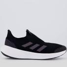 Tênis Adidas Lite Flow Preto e Cinza Tênis Adidas Lite Flow Preto e Cinza