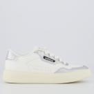 Tênis Adidas Park St 2.0 Feminino Branco e Prata