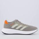 Tênis Adidas Response Runner Cinza e Laranja