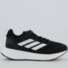 Tênis Adidas Runfalcon 5 Juvenil Preto e Branco