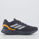 Tênis Adidas Runfalcon 5 Preto e Laranja