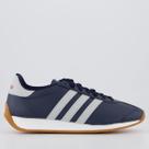 Tênis Adidas Runvista Azul e Cinza Tênis Adidas Runvista Azul e Cinza