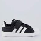 Tênis Adidas Streettalk Preto e Branco Juvenil