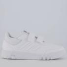 Tênis Adidas Tensaur Sport 2.0 CF Cinza e Branco Juvenil Tênis Adidas Tensaur Sport 2.0 CF Cinza e Branco Juvenil