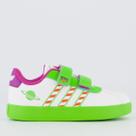 Tênis Adidas VL Court Pixar Buzz CF Kids Branco