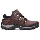 Tênis Adventure Bota Coturno Trabalho Trilha Segurança Macia e Confortável Marrom