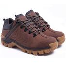 Tênis Adventure San Diego de Couro Premium cor Vermelho