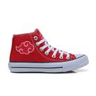 Tenis All Feminino Masculino Star Naruto Akatsuki Cano Alto Star Super lançamento 062Bo