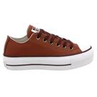 Tênis All Star Ct09830004 Chuck Taylor Lift Casca De Nozes/Marrom Urso/Branco