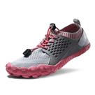 Tênis Aquático Feminino NORTIV 8 Barefoot Cinza Claro e Vermelho 37.5 Tênis Aquático Feminino NORTIV 8 Barefoot Cinza Claro e Vermelho 37.5