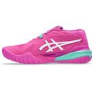 Tênis ASICS Gel-Resolution X - Masculino - Rosa/Branco Tênis ASICS Gel-Resolution X - Masculino - Rosa/Branco