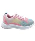 Tenis Batatinha Fem Rosa/Azul Bebê