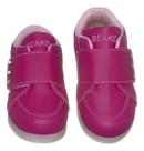Tênis Beakid Feminino Led Casual Luzinha Menina Casual Rosa Pink Strass