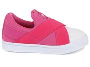 Tênis Bebê Infantil Casual Slip On Calce Fácil Elástico Menina Menino Confortável Leve Barato