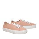 Tênis beira rio lona sider casual rosa