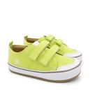 Tênis Blue Infantil Rainbow Lona c/ tiras autocolantes - Verde Lima