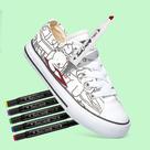 Tenis Bobbie Goods All Para Colorir Star Com Canetinhas 205k