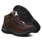 Tênis Bota Coturno Adventure Trilha Rapel Caminhada De Couro