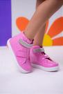 Tênis Bota D Milan Rosa Chiclete - Conforto e Estilo