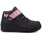 Tenis Botinha Feminino De Led Borboleta Glitter Limitado