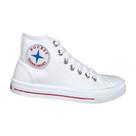 Tênis Botinha Mark Shoes Cano Alto Moda Ind. Casual Fashion