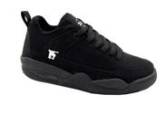 Tênis Botinha Masculino Cano Baixo Estilo Urbano Basquete Academia Preto ou Vermelho Casual Confortável para Dia a Dia Tênis Botinha Masculino Cano Baixo Estilo Urbano Basquete Academia Preto ou Vermelho Casual Confortável para Dia a Dia