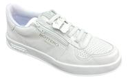 Tenis Bottero Branco Couro Legítimo Zíper Elástico 364902
