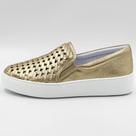 Tênis Bottero Casual Slip On Metalizado Tressê Feminino