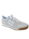 Tênis Bottero Couro Cinza Claro Feminino Sneaker Casual
