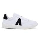 Tenis Branco com Preto Designer A Estilo e Conforto