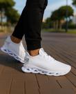 Tênis Branco Masculino Academia Nuvem Casual Caminhada