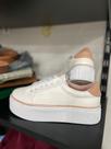 Tenis branco plataforma