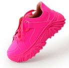 Tênis Buff Louis Menina Rio Napa Neon Rosa 32