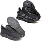 Tênis Caminhada Academia Corrida Confortavel 2 Pares Diferentes Black