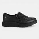 Tênis Campesí Conforto Slip On Casual Preto