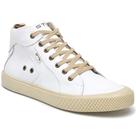 Tênis Cano Alto Bota Sneaker Box Masculino Couro Amarração Cadarços Sola Reta Robusto Versátil Urbano Casual Tênis Cano Alto Bota Sneaker Box Masculino Couro Amarração Cadarços Sola Reta Robusto Versátil Urbano Casual