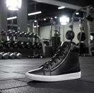 Tênis Cano Alto Feminino Botinha Fitness Detalhe Zíper Lateral