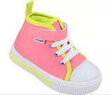Tênis cano médio pampili mini easy rosa neon 730002 Tênis cano médio pampili mini easy rosa neon 730002
