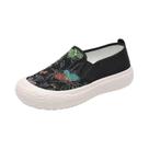 Tênis Casuais Femininos De Plataforma Com Bico Redondo Primavera 2024 Design De Borboleta Sapatos