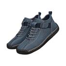 Tênis Casuais Masculinos De Couro Feitos À Mão, Respiráveis, Botas De Cano Baixo, Calçados Para Tênis Casuais Masculinos De Couro Feitos À Mão, Respiráveis, Botas De Cano Baixo, Calçados Para
