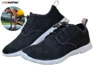Tênis Casual Aero Nautika 39 Preto Esporte Caminhada