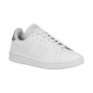 Tênis Casual Branco e Prata Listras Perfuradas Adidas