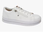 Tênis Casual Branco feminino Dalla Vecchia tamanho especial calce fácil 20280518