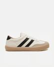 Tenis Casual Byara C630by Feminino Branco e Preto