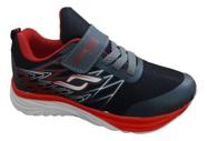Tenis Casual Calce Facil Infantil Menino Escola Botinho ST460